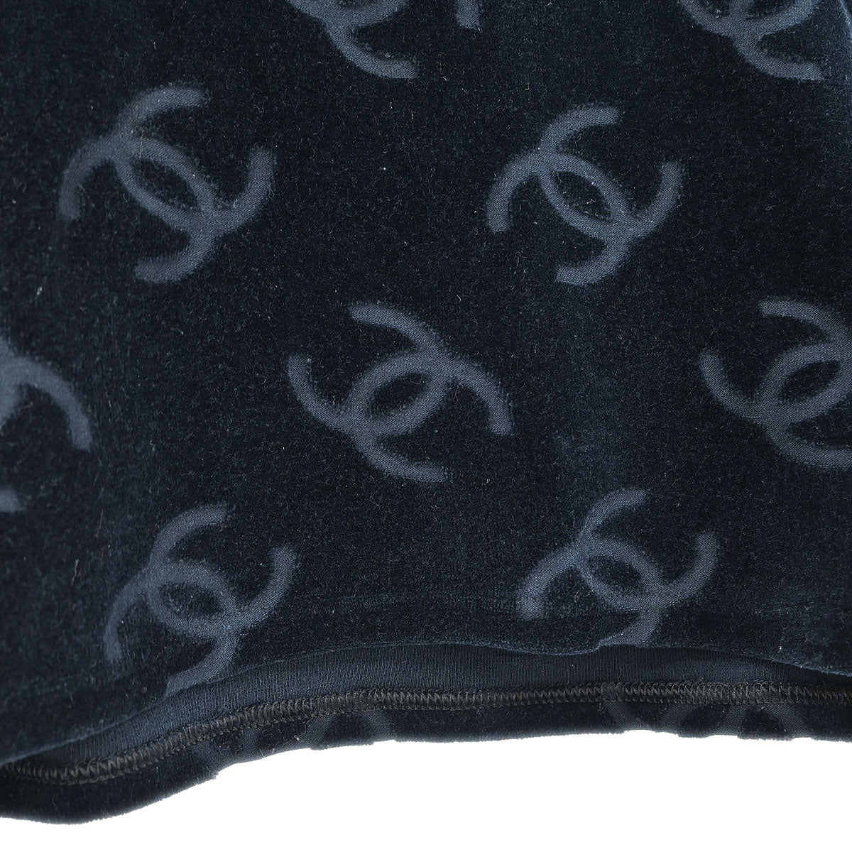 Chanel Short Sleeve Top Cropped Black #40 - Image 4