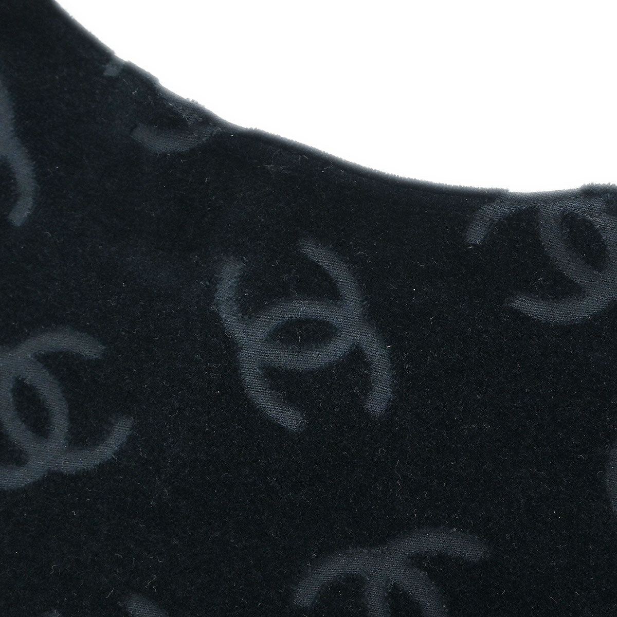 Chanel Short Sleeve Top Cropped Black #40 - Image 6