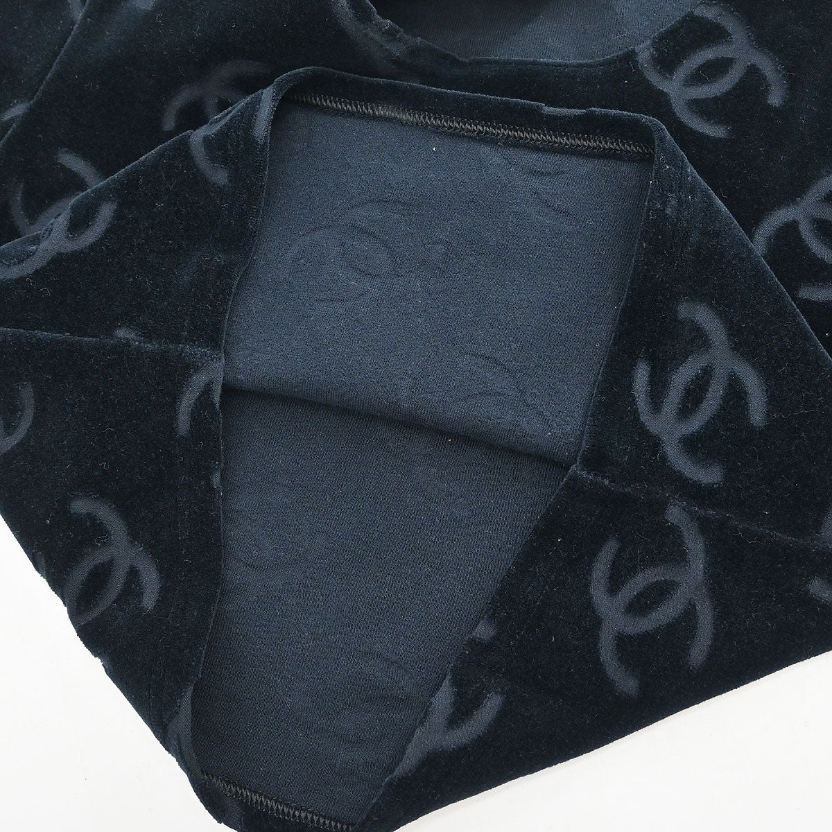 Chanel Short Sleeve Top Cropped Black #40 - Image 7