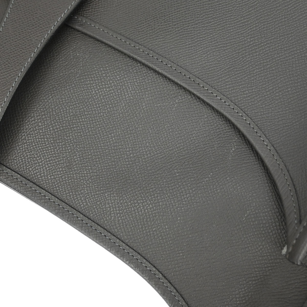 Hermes 2007 Graphite Epsom Evelyne 2 TGM Shoulder Bag - Image 4