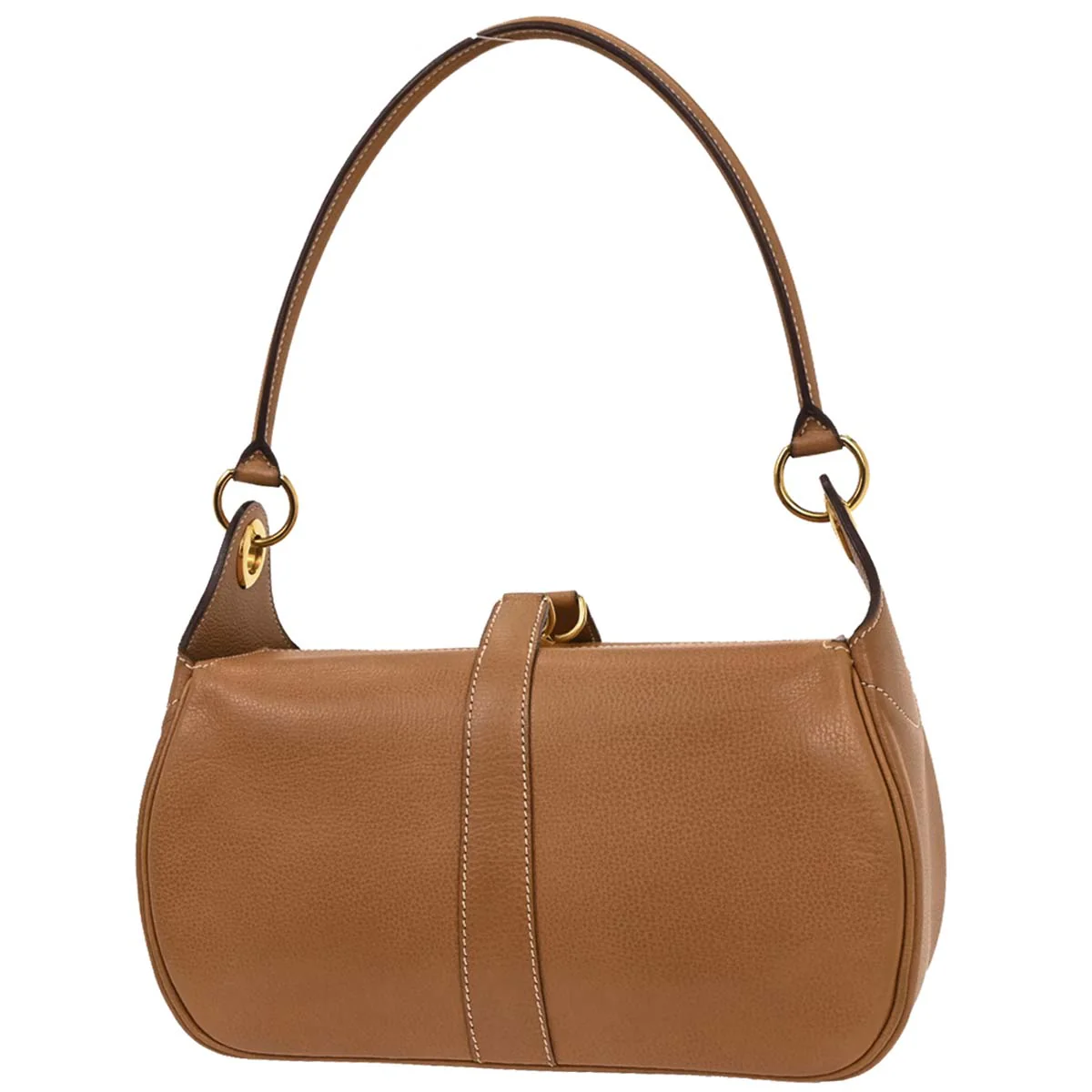 Hermes Gold Vache Liegee Rugby Handbag - Image 2