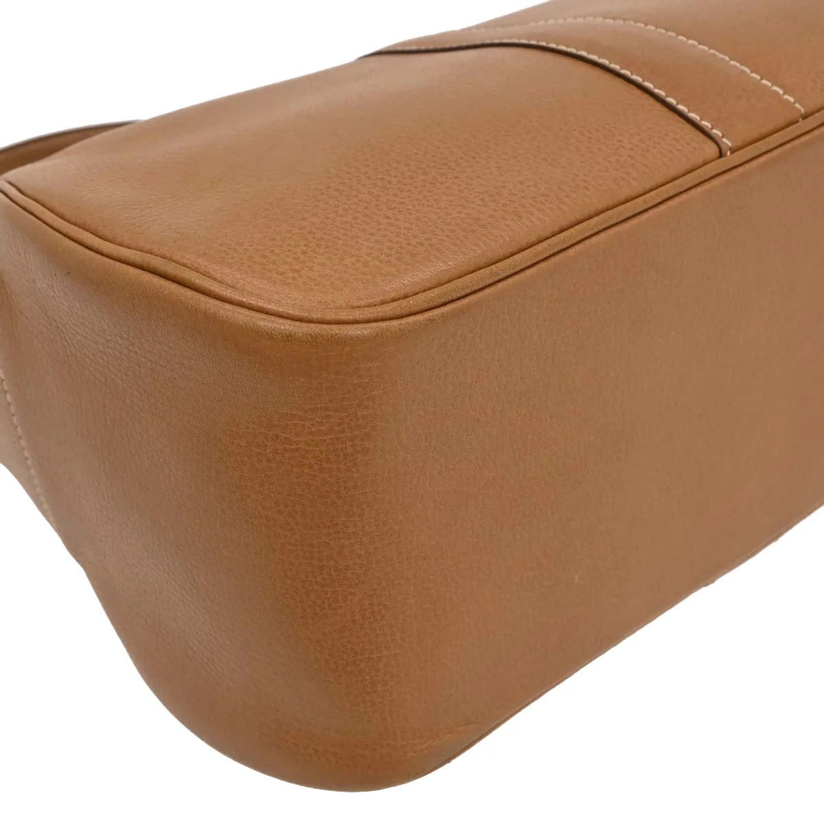 Hermes Gold Vache Liegee Rugby Handbag - Image 4