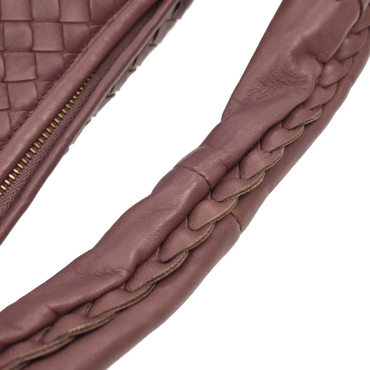 Bottega Veneta Purple Intrecciato Hobo Handbag - Image 4