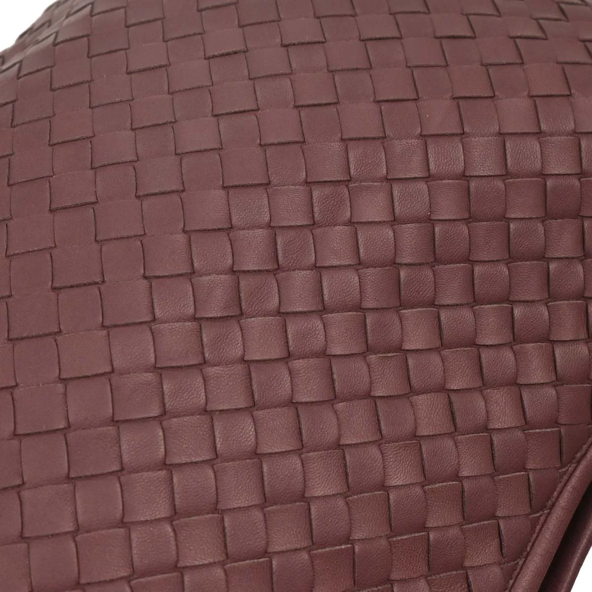Bottega Veneta Purple Intrecciato Hobo Handbag - Image 5