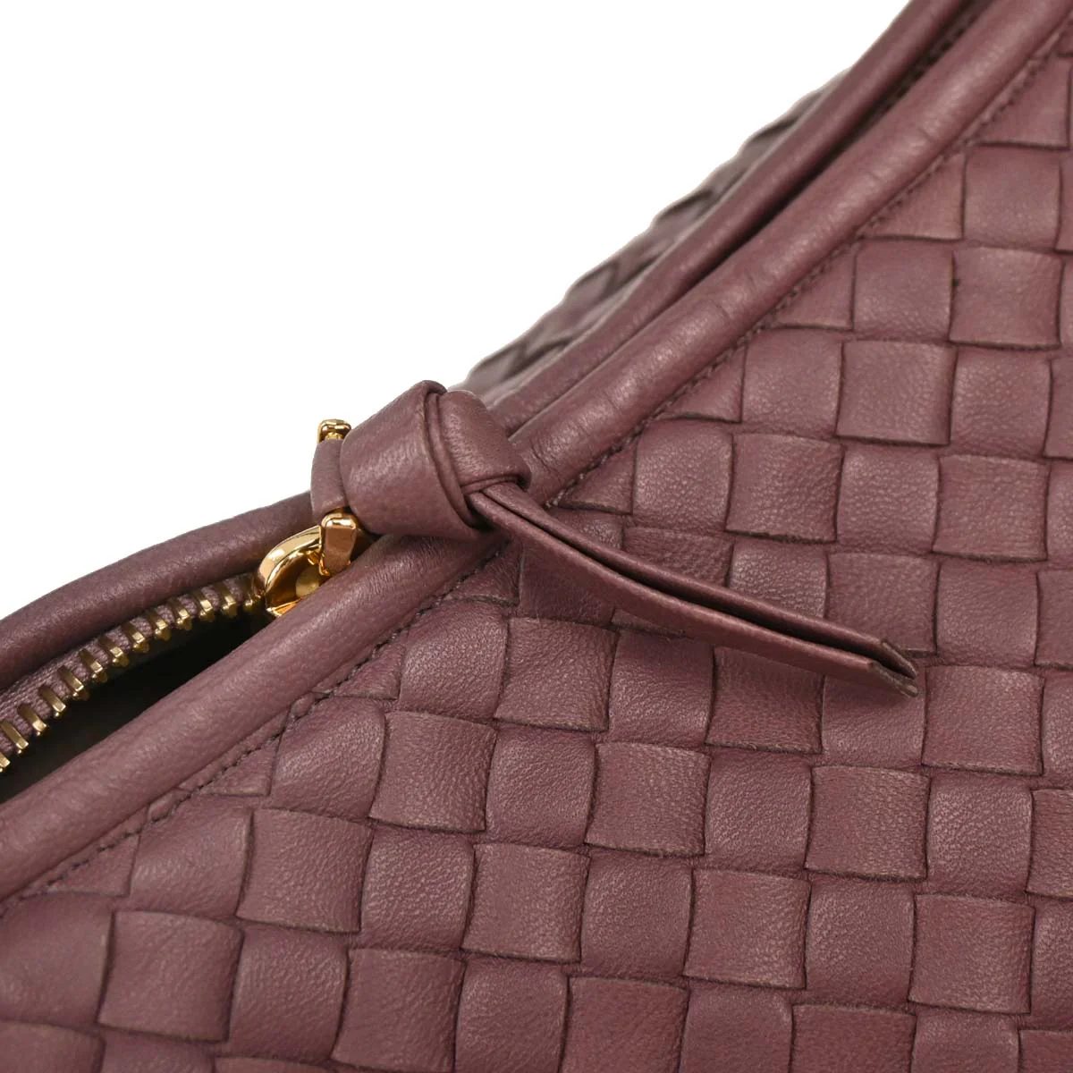 Bottega Veneta Purple Intrecciato Hobo Handbag - Image 7
