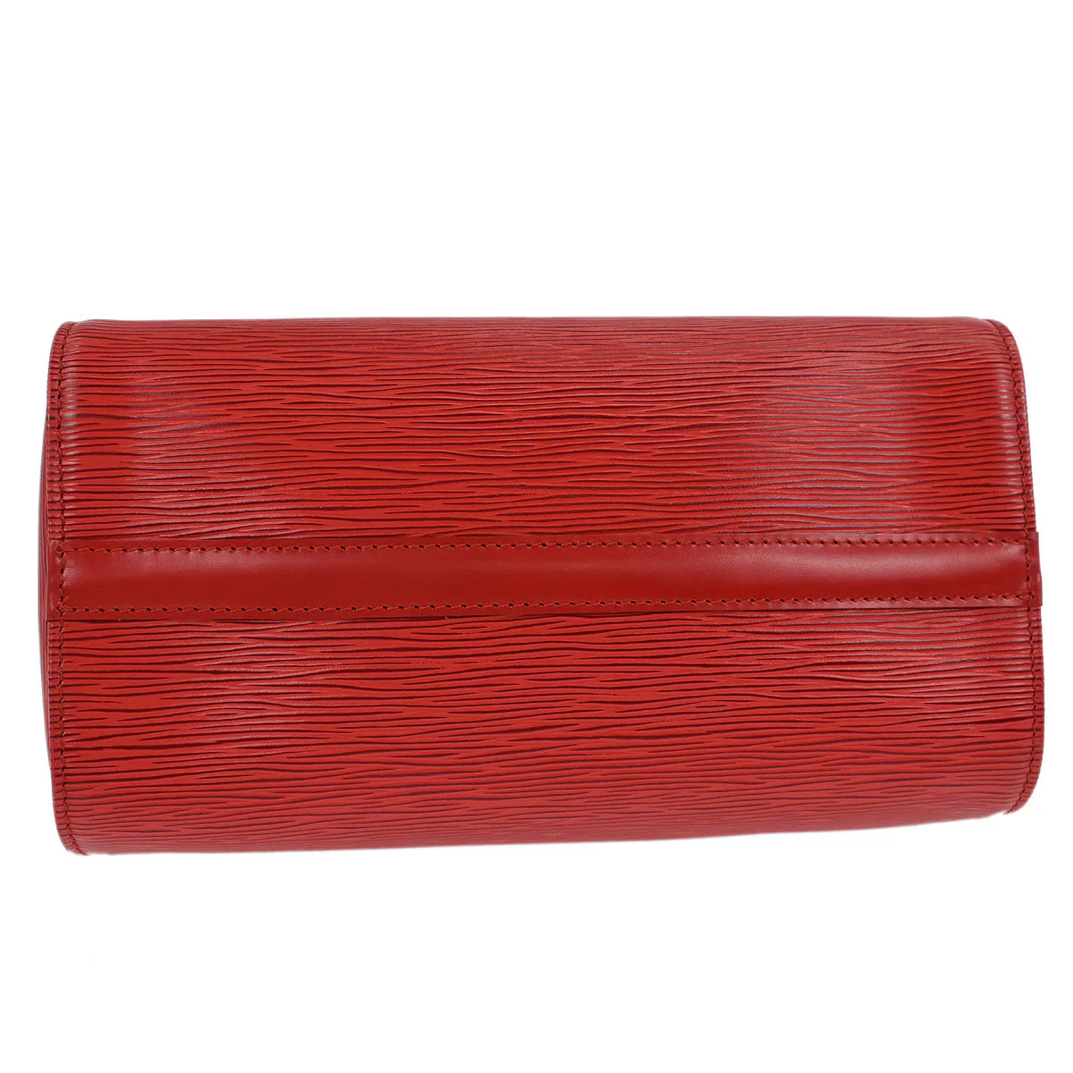 Louis Vuitton Red Epi Speedy 25 Handbag M43017 - Image 3
