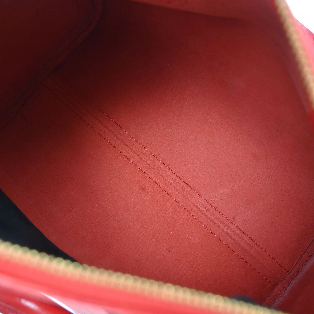 Louis Vuitton Red Epi Speedy 25 Handbag M43017 - Image 9