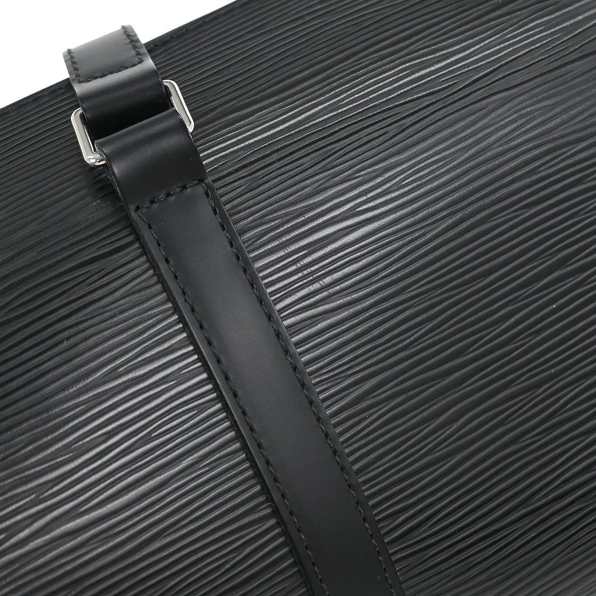 Louis Vuitton Black Epi Soufflot Handbag M52222 - Image 6