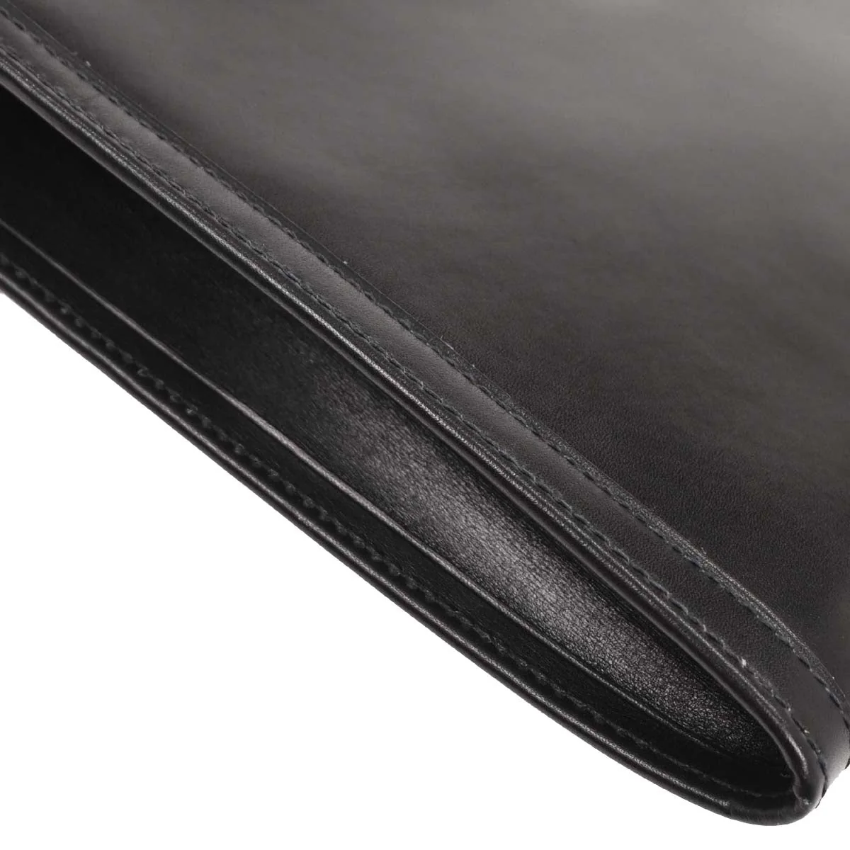Hermes Black Box Calf Jige PM Clutch Bag - Image 3