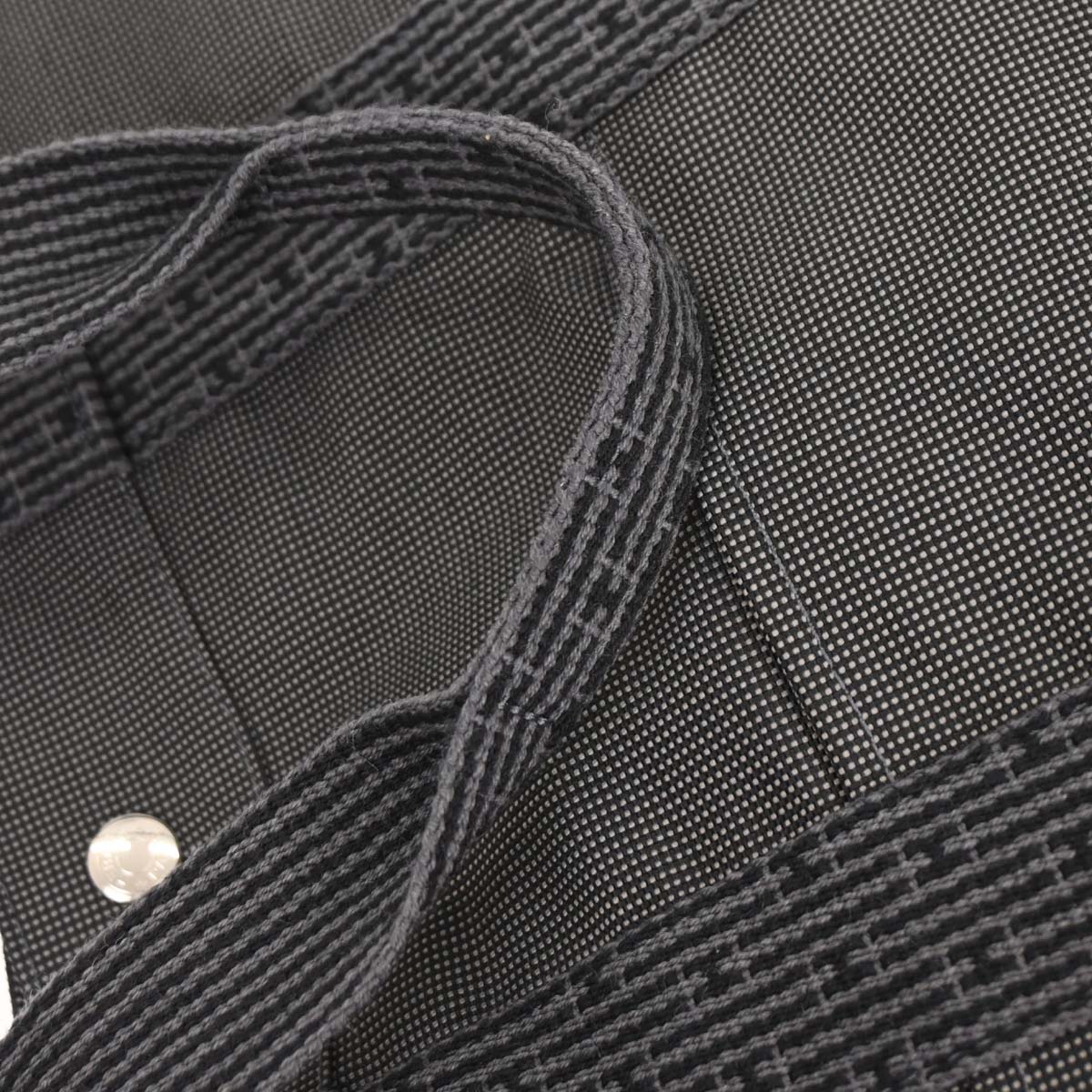 Hermes Gray Canvas Herline Tote GM Handbag - Image 7