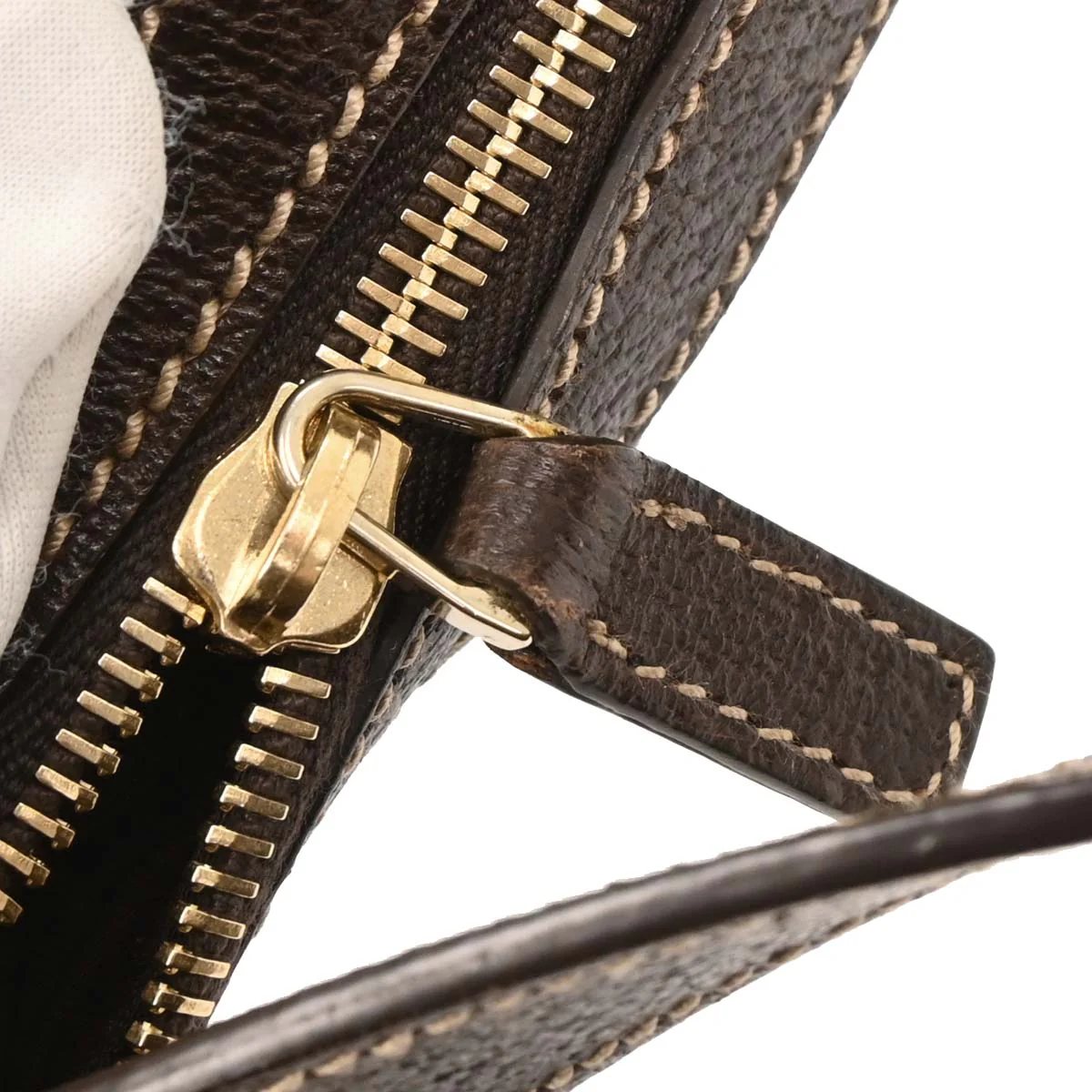 Gucci Beige Canvas GG Hobo Handbag - Image 7