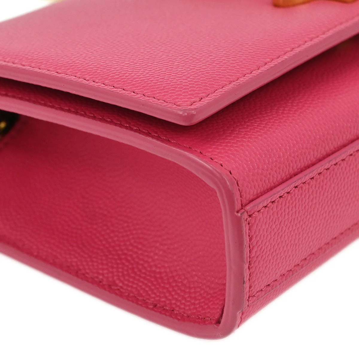 Saint Laurent Pink Leather Kate Shoulder Bag - Image 3
