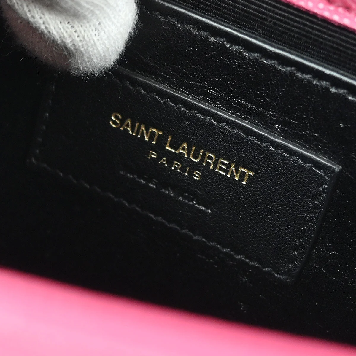 Saint Laurent Pink Leather Kate Shoulder Bag - Image 9