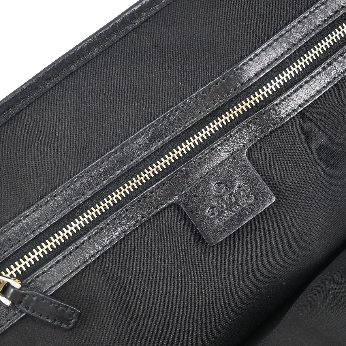 Gucci Black GG Horsebit Handbag - Image 9
