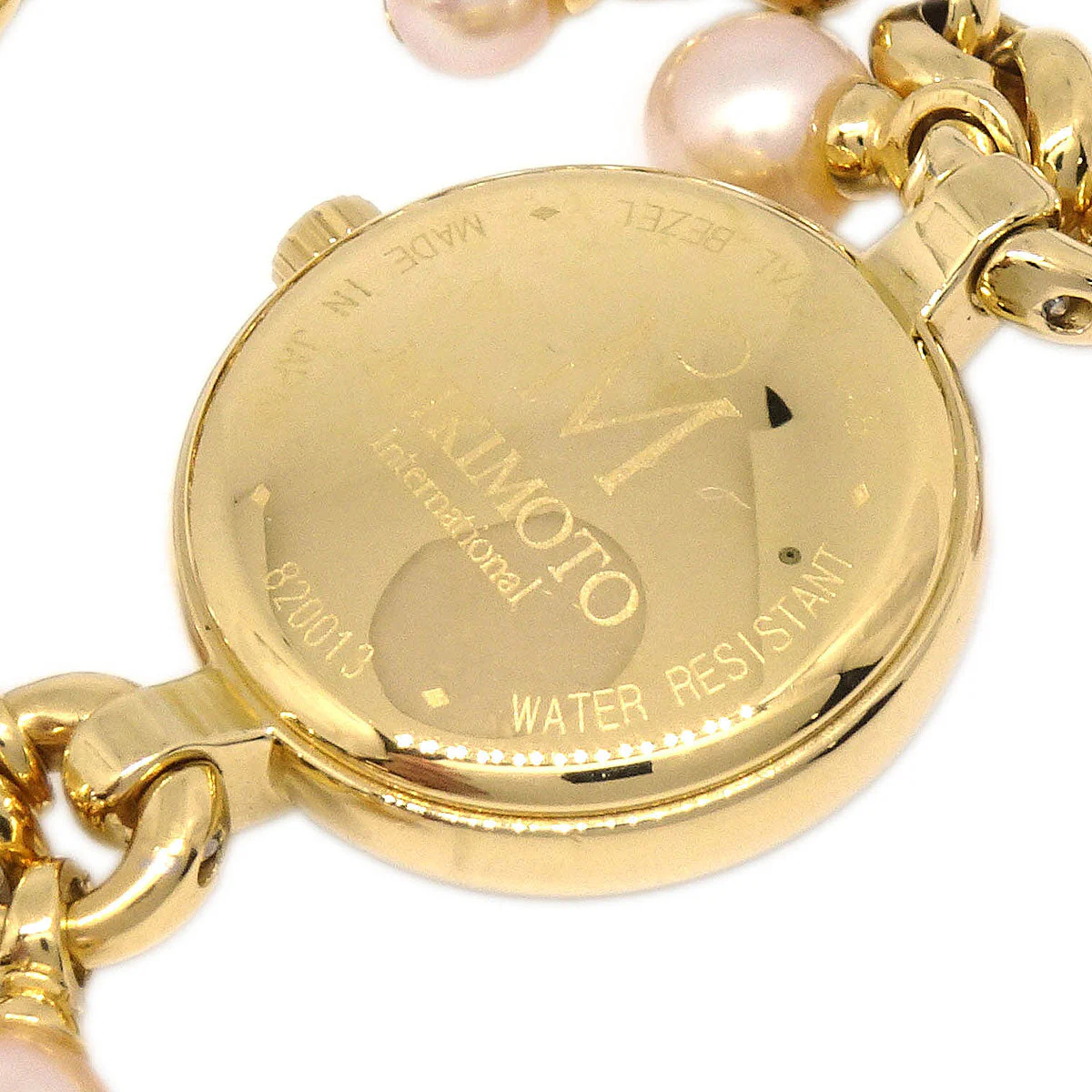 Mikimoto Genuine Genuine Pearl Quartz Watch SS - Image 7