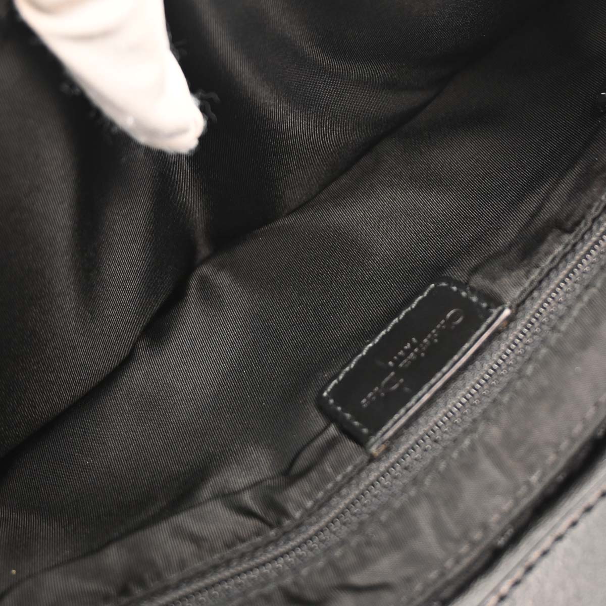 Christian Dior 2002 Black Trotter Street Chic Shoulder Bag - Image 7