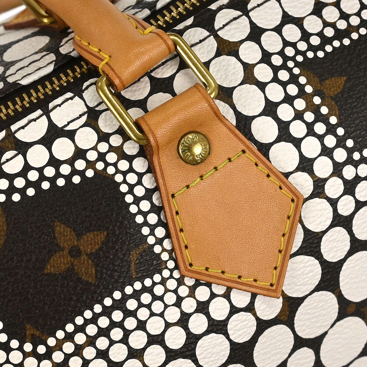 Louis Vuitton 2012 White Monogram Town Speedy 30 Handbag M40690 - Image 5