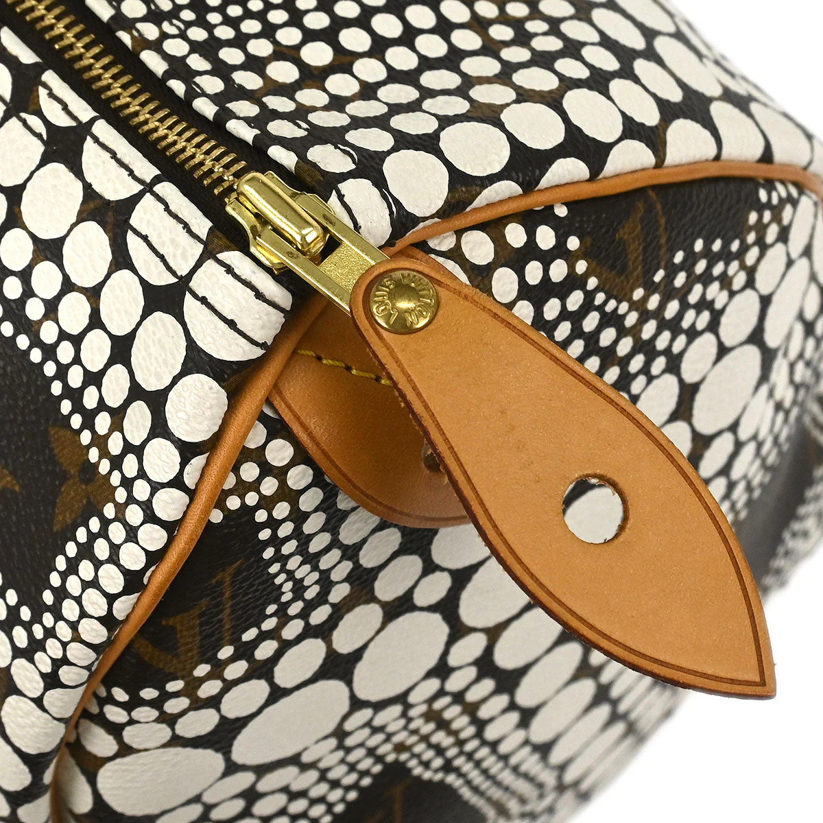 Louis Vuitton 2012 White Monogram Town Speedy 30 Handbag M40690 - Image 7
