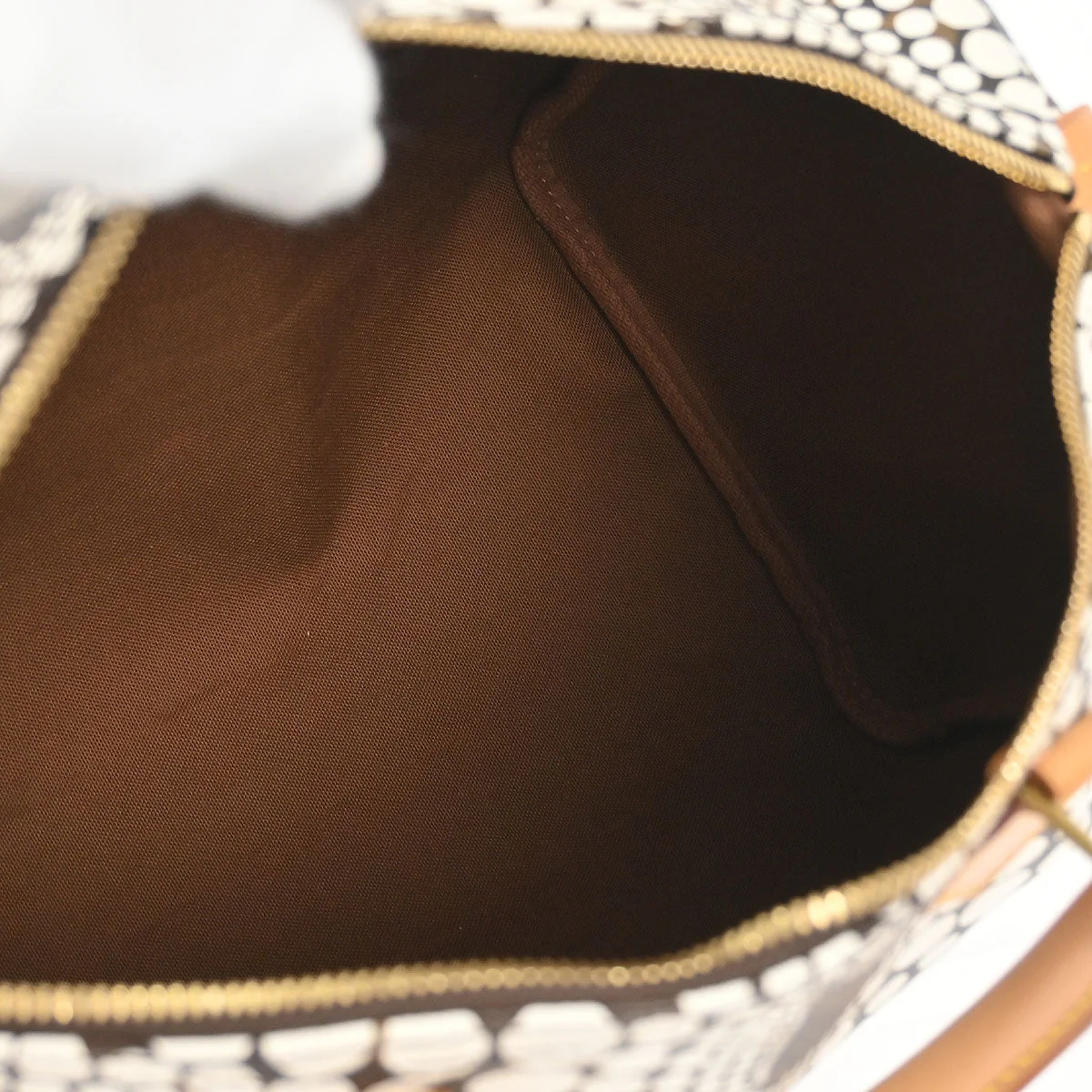 Louis Vuitton 2012 White Monogram Town Speedy 30 Handbag M40690 - Image 9