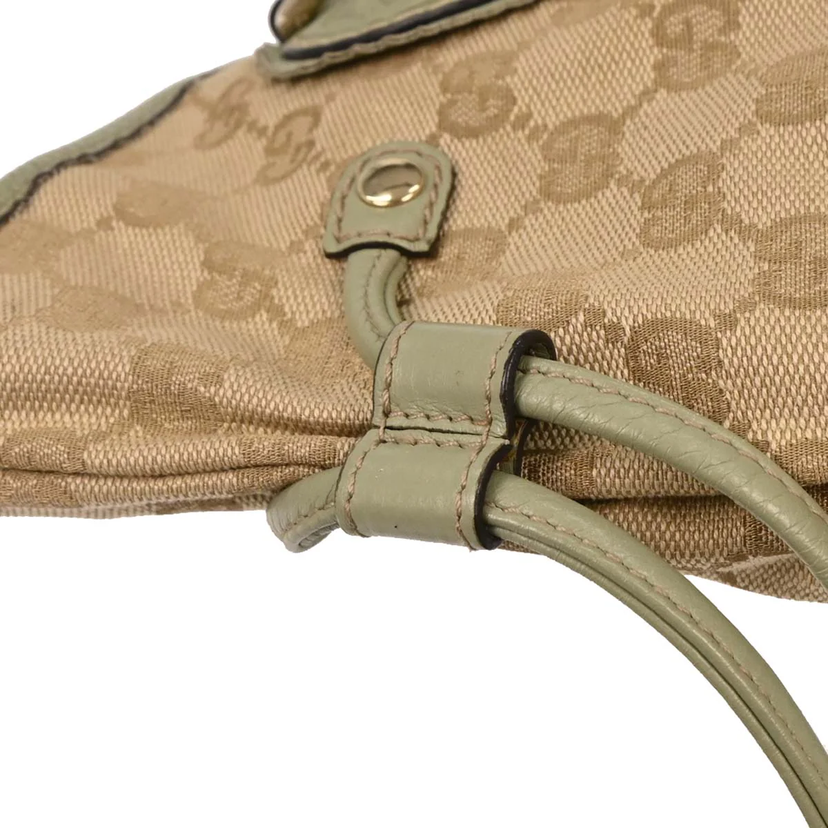 Gucci Beige Canvas GG Tote Handbag - Image 5