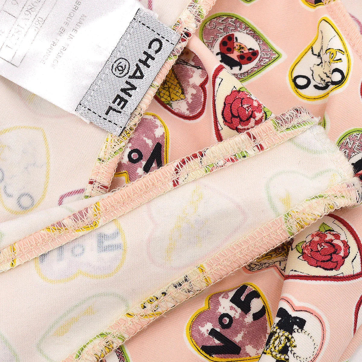 Chanel 2006 Valentine Heart Print Dress #38 - Image 10