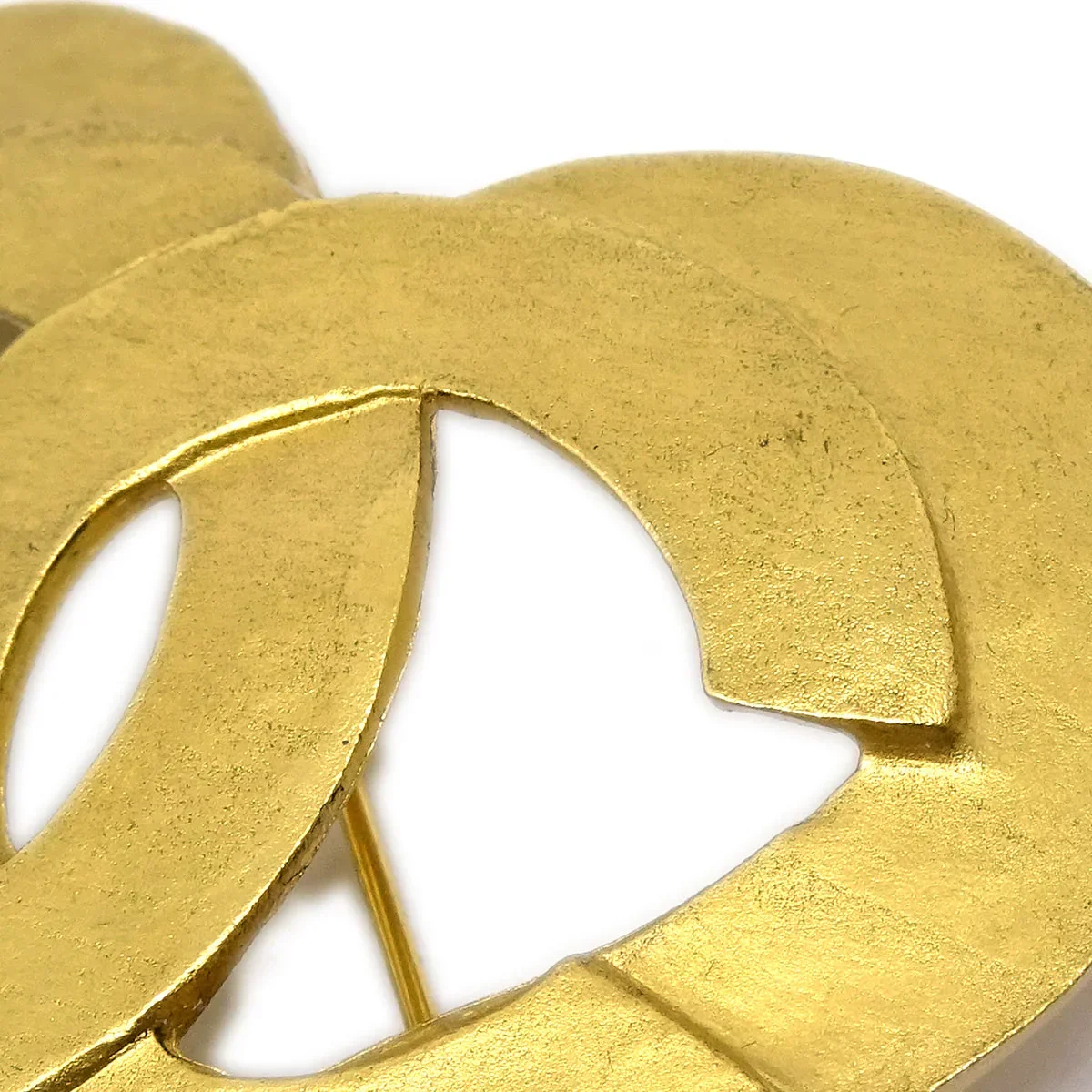 Chanel Heart Brooch Gold 95P - Image 2