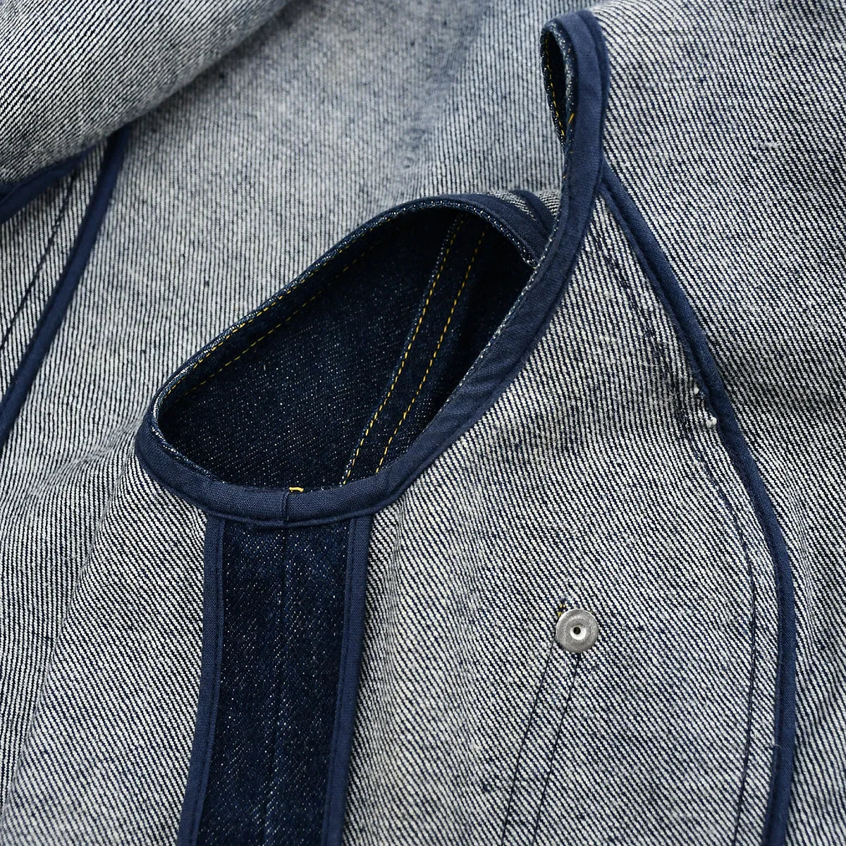 Chanel Vest Denim Jacket Indigo - Image 8