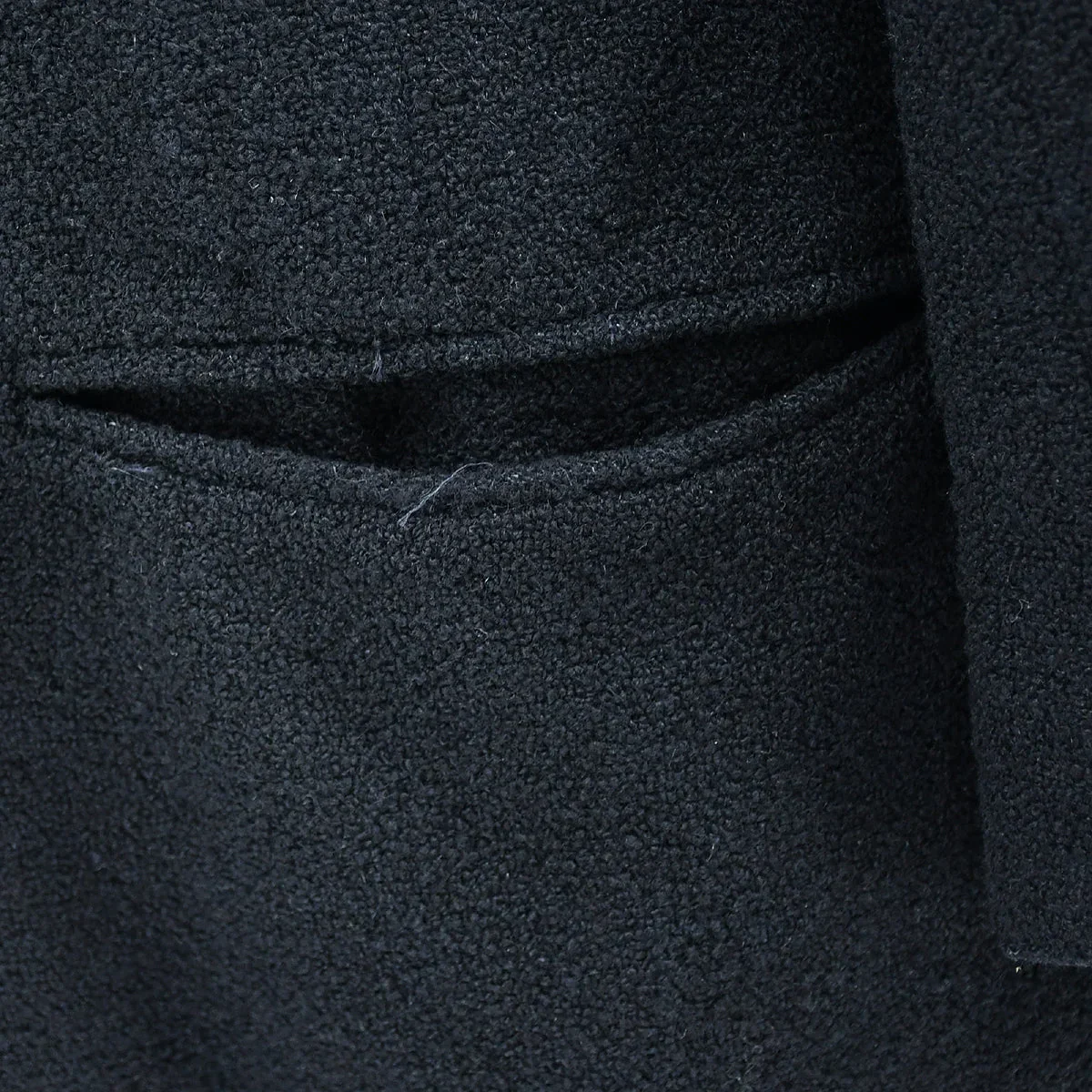 Chanel Single Breasted Jacket Black 98P #38 - Image 4