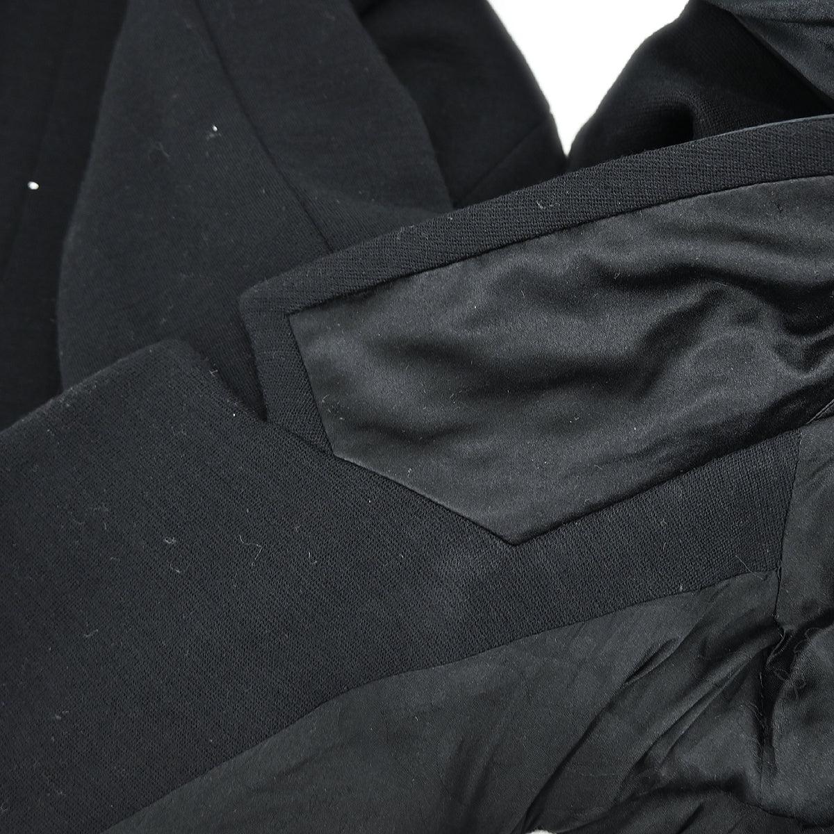 Chanel 2007 Single Breasted Jacket Black 07A #40 - Image 8