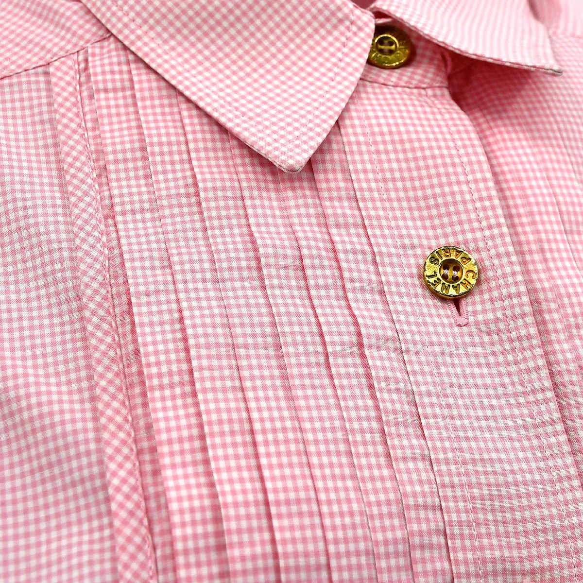 Chanel Shirt Blouse Pink - Image 4