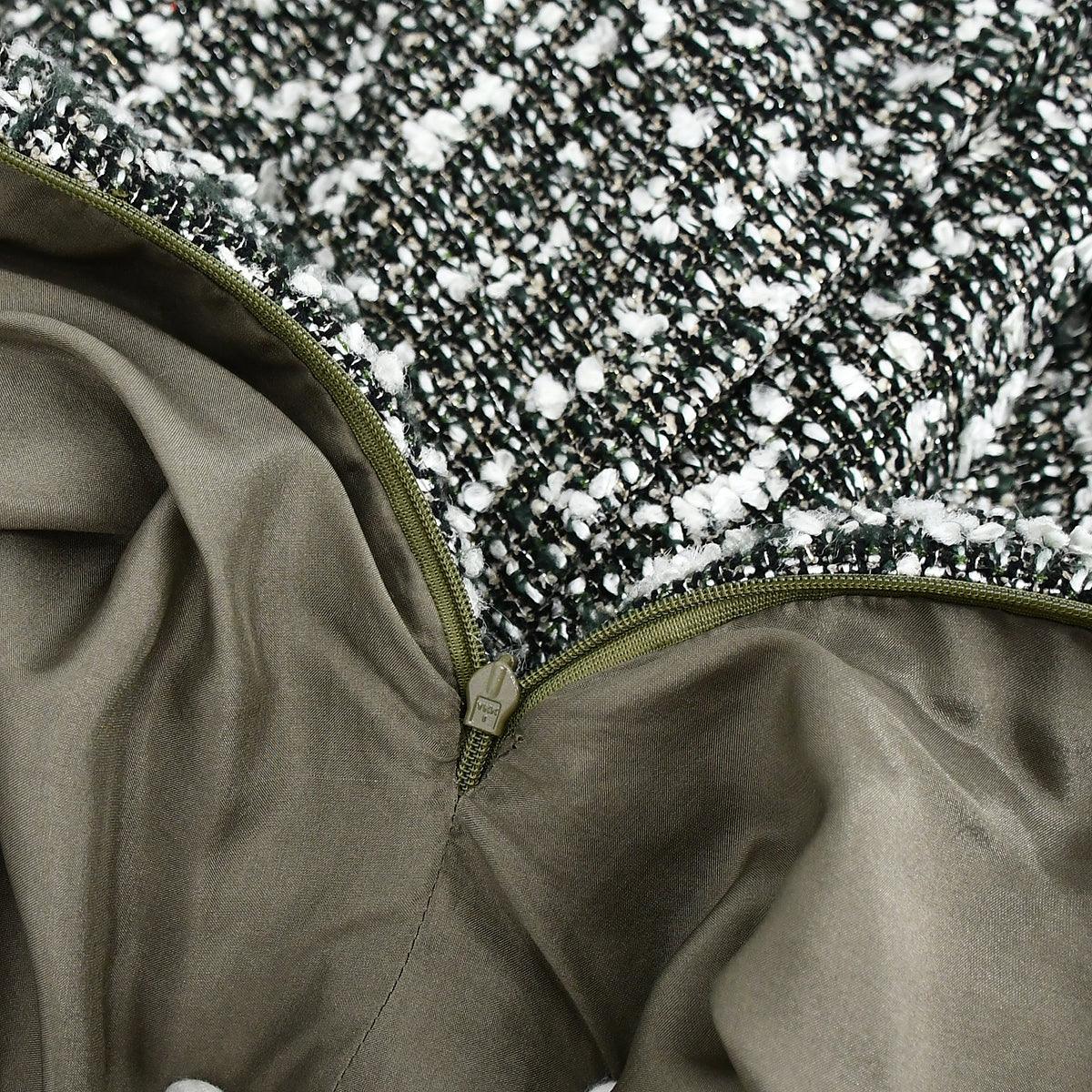 Chanel Setup Suit Jacket Dress Green 04A #36 - Image 5
