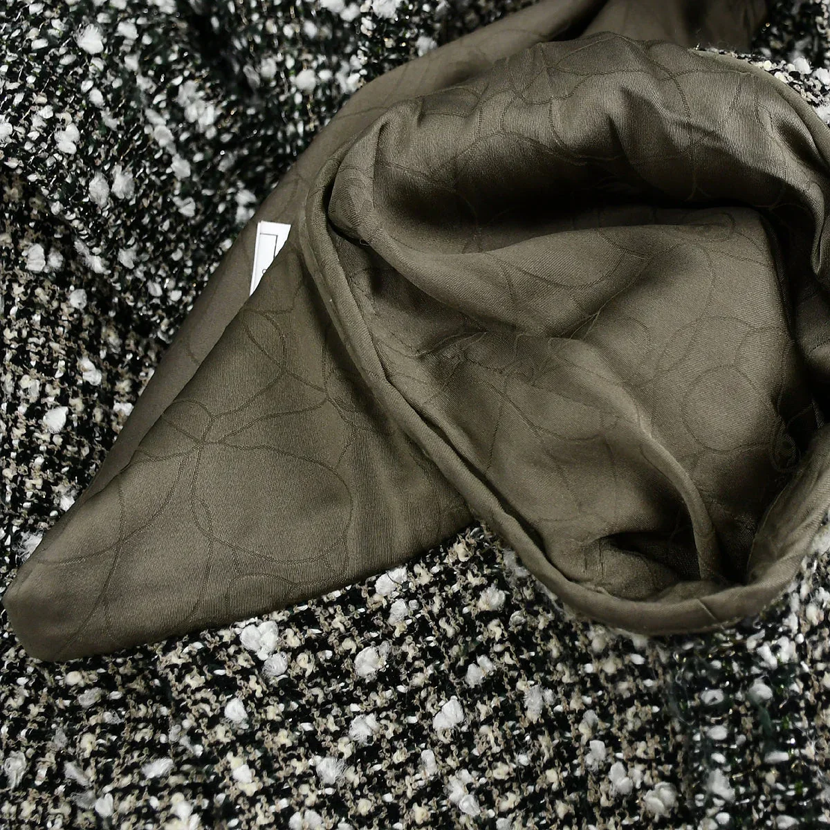Chanel Setup Suit Jacket Dress Green 04A #36 - Image 8