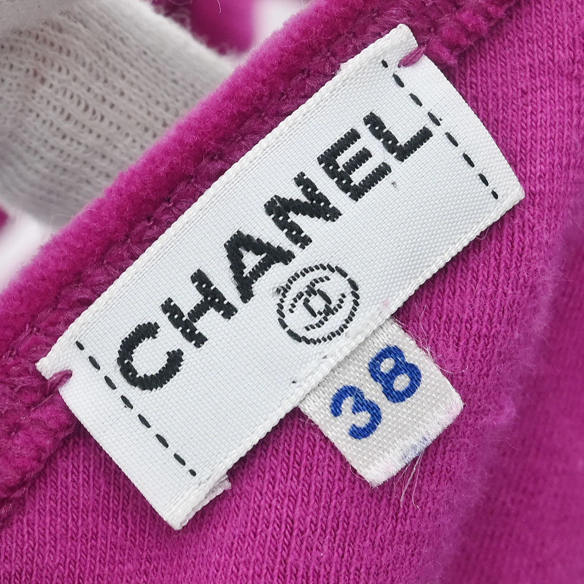 Chanel Purple Pink Velvet Bikini Top #38 - Image 9