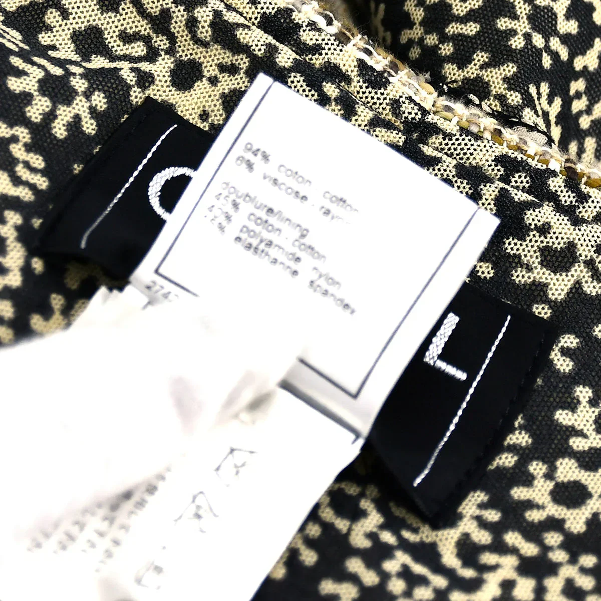 Chanel Collarless Jacket Beige 03P #48 - Image 10