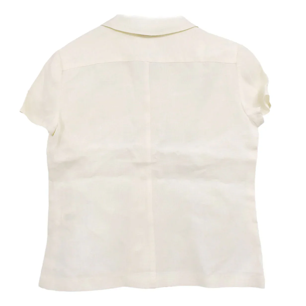 Chanel Shirt White 97P #38 - Image 2