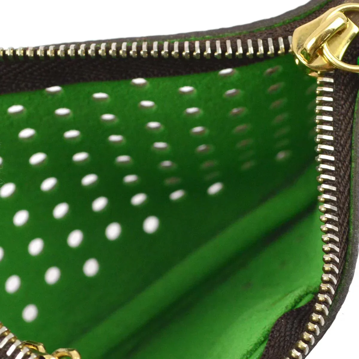 Louis Vuitton 2006 Monogram Perfo Pochette Cles Coin Purse M95186 - Image 6