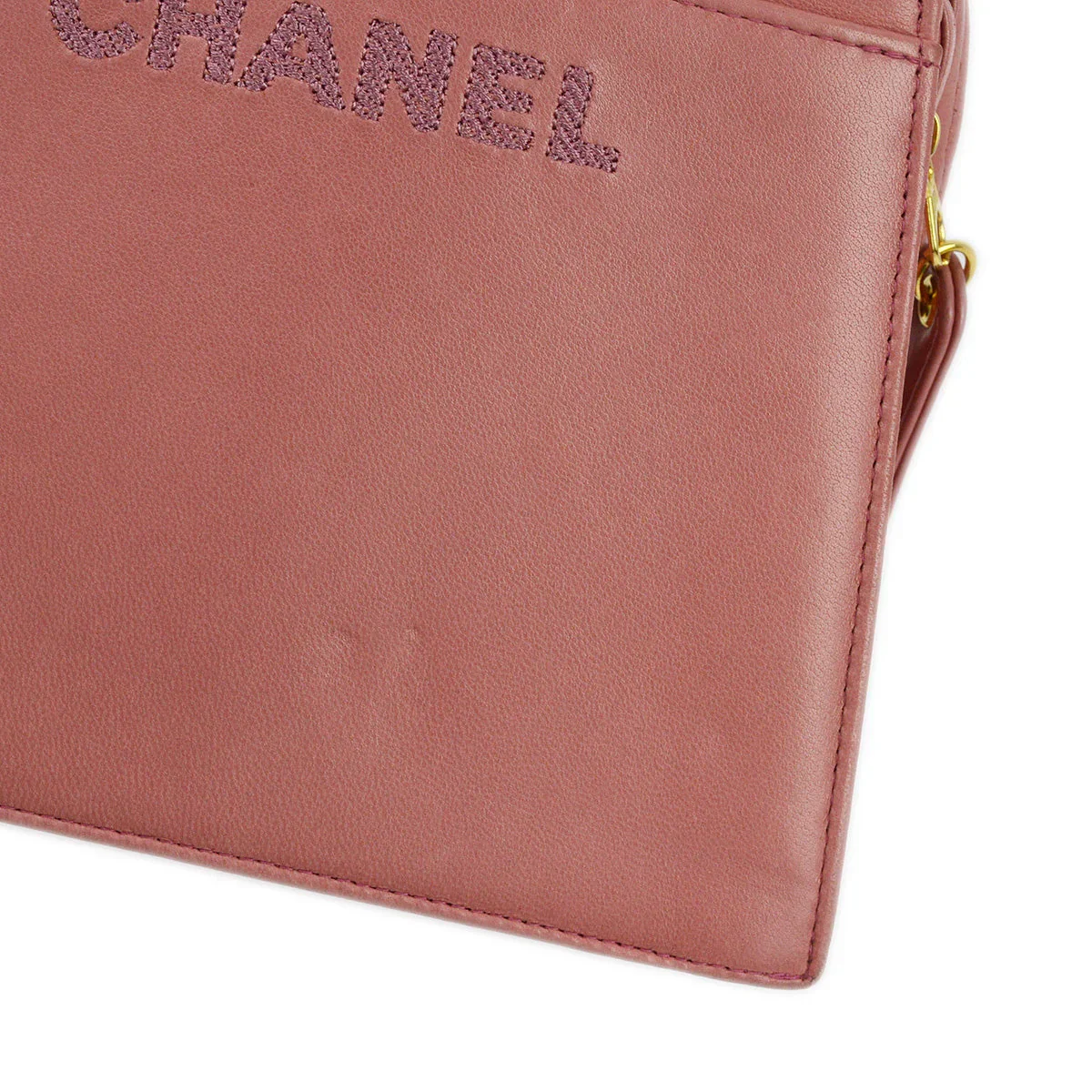 Chanel 1997-1999 Pink Lambskin Handbag - Image 10