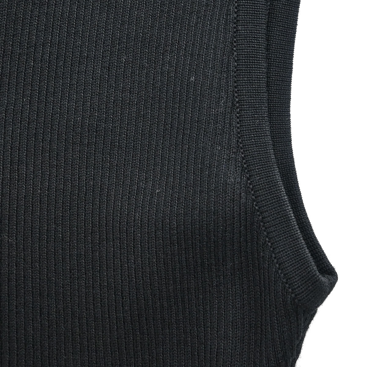 Chanel 1995 Sleeveless Tank Top Cropped Black #40 - Image 4