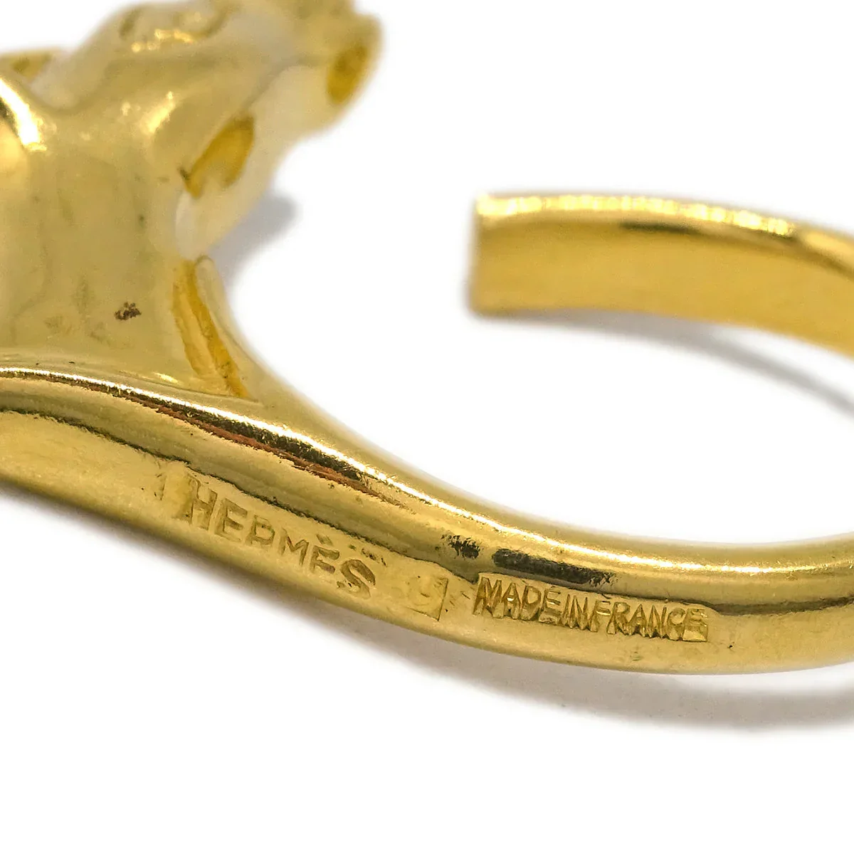 Hermes Horse Ring Gold #50 #10 - Image 3