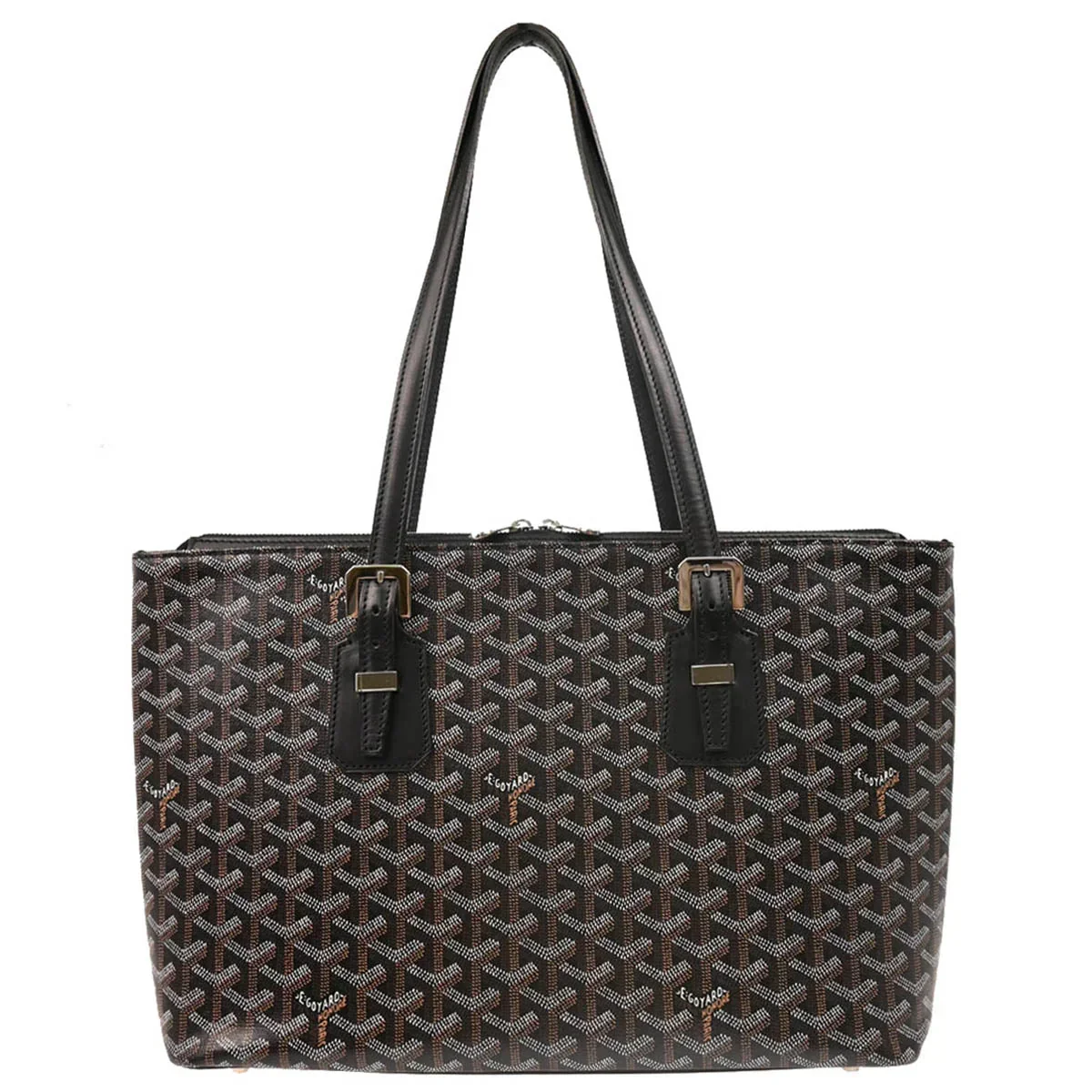 Goyard 2007 Black Okinawa Tote Shoulder Bag