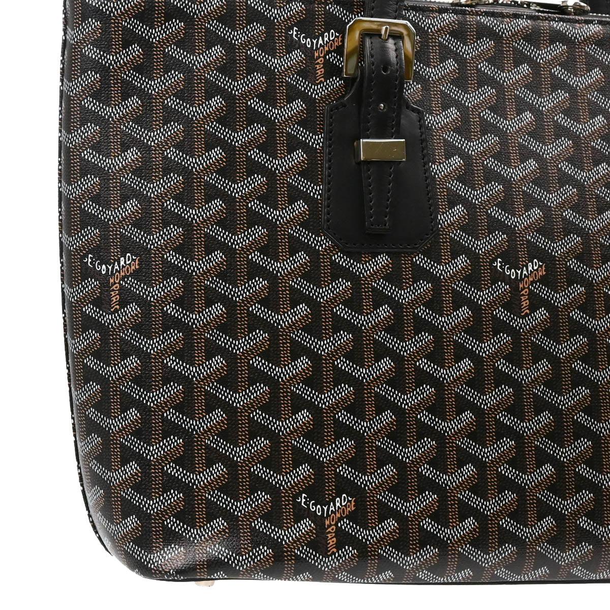 Goyard 2007 Black Okinawa Tote Shoulder Bag - Image 3