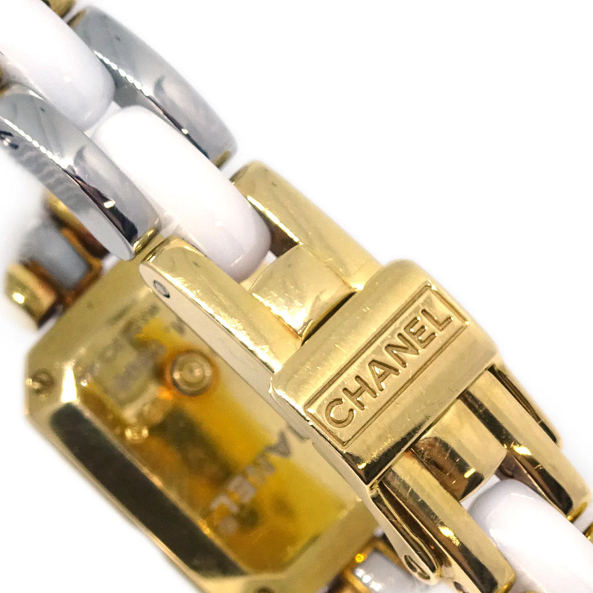 Chanel Premiere H2435 Quartz Watch Ceramic 18KYG Diamond - Image 4