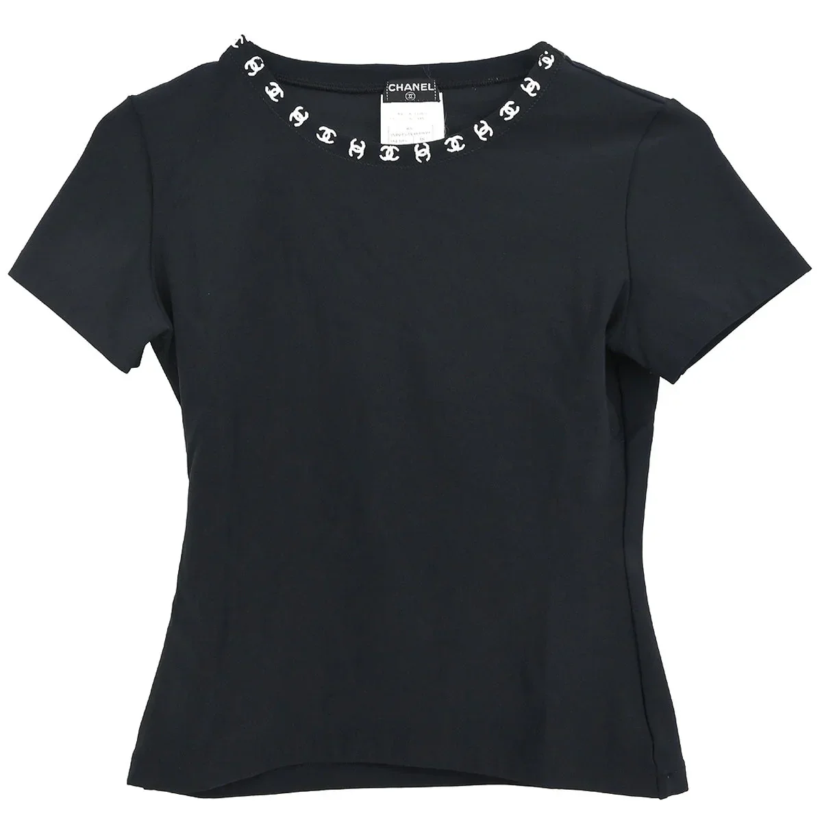 Chanel 1997 T-shirt Black #38
