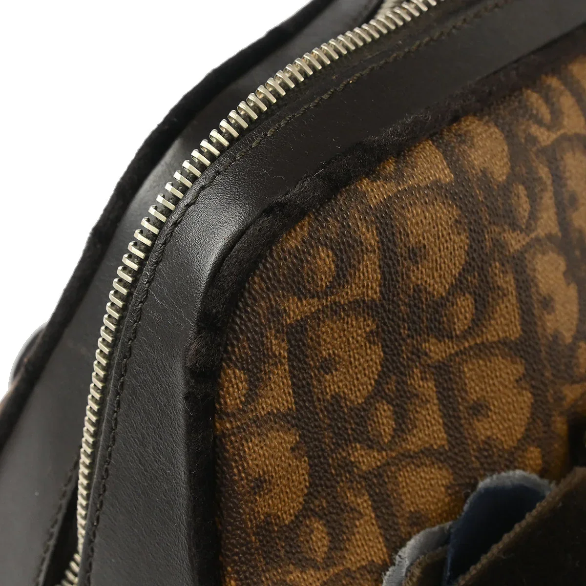 Christian Dior 2005 Brown Romantic Trotter Handbag - Image 7