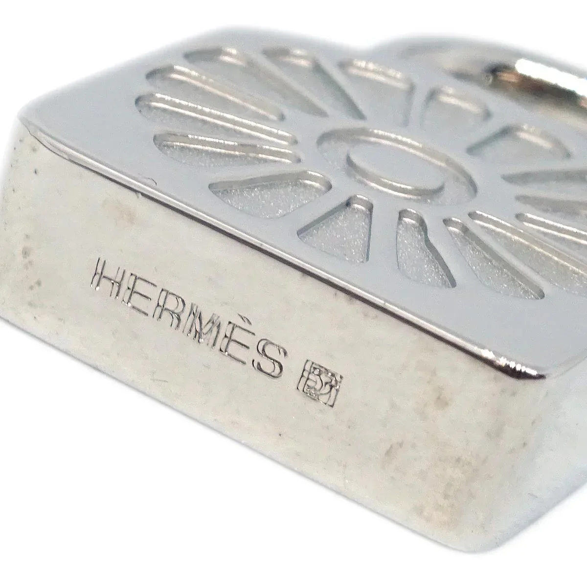Hermes 1994 Sunflower Soleil Cadena Silvermall Good - Image 3