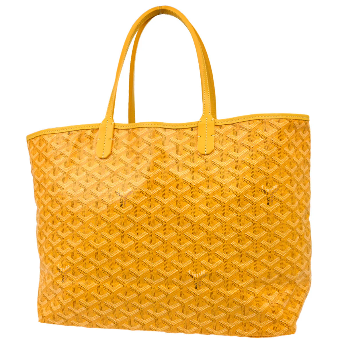 Goyard 2014 Yellow Saint Louis PM Tote Handbag - Image 2