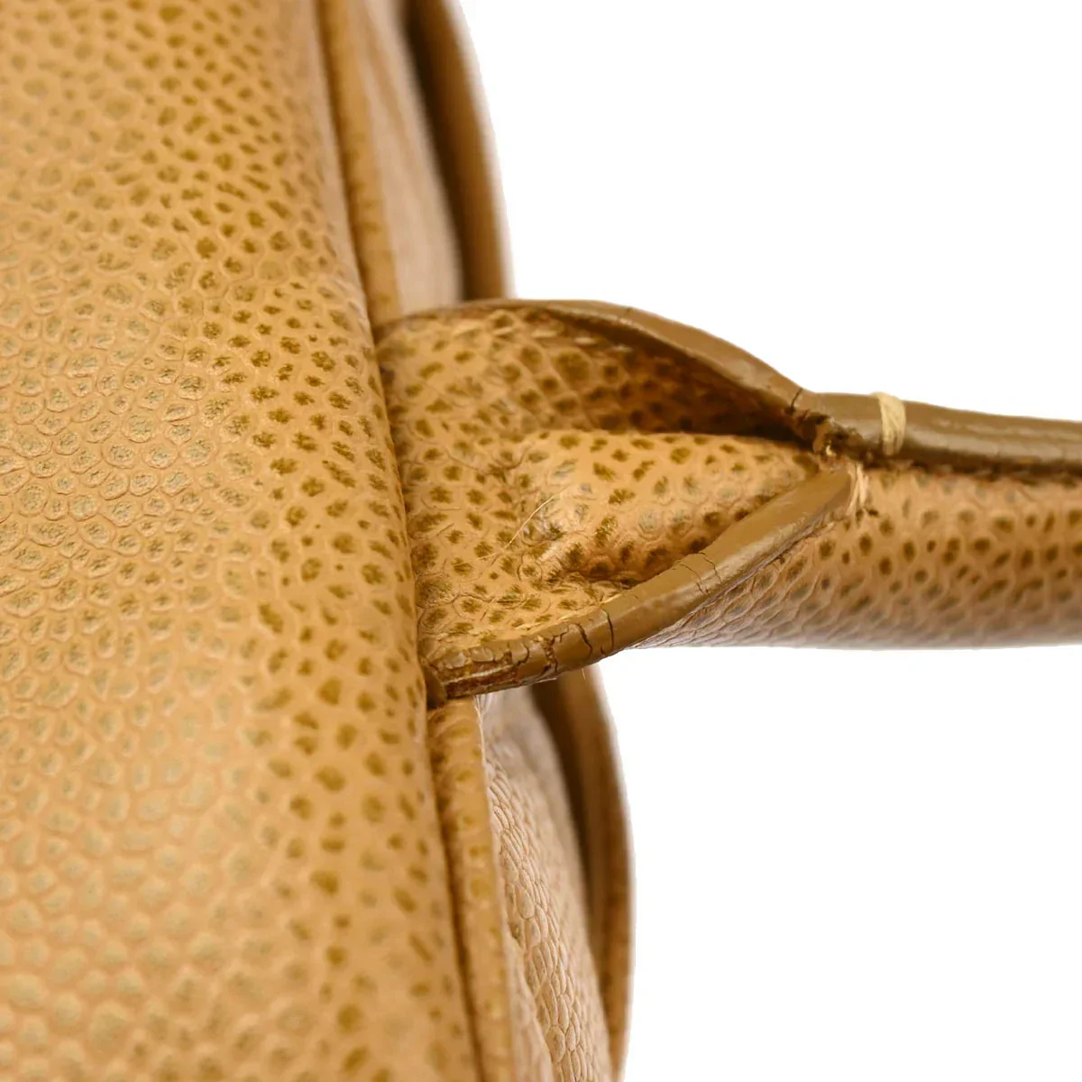 Chanel 2003-2004 Beige Caviar Bowling Bag 27 - Image 7