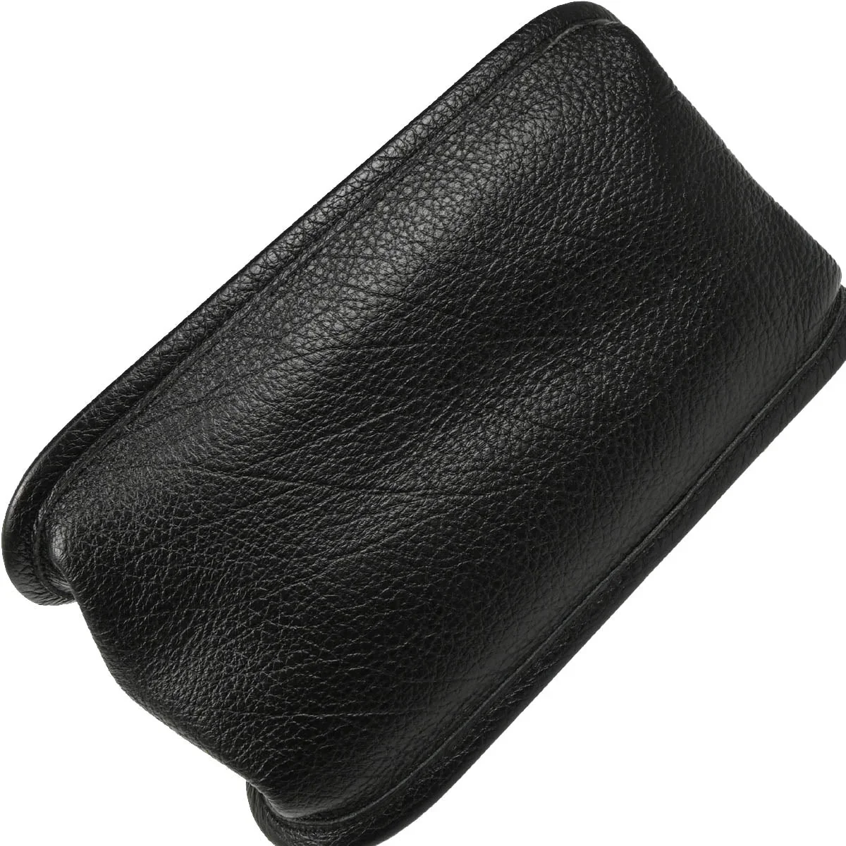 Chanel 2003-2004 Black Calfskin Mademoiselle Lock Chain Shoulder Bag - Image 5