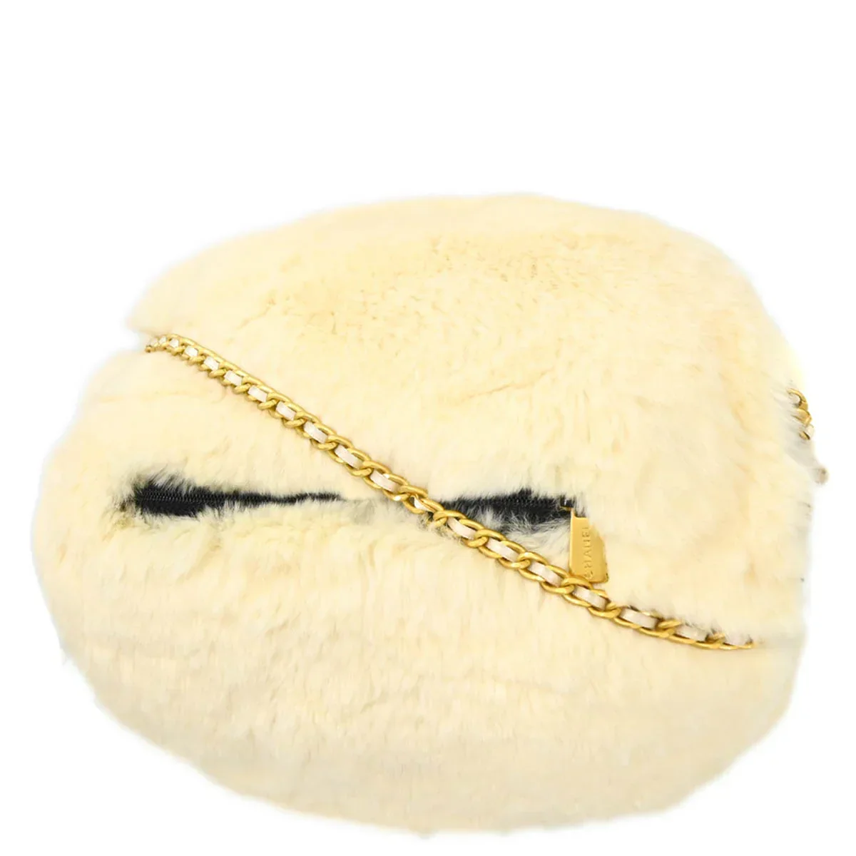 Chanel 2001 Rabbit Fur Hand Muff Bag - Image 2
