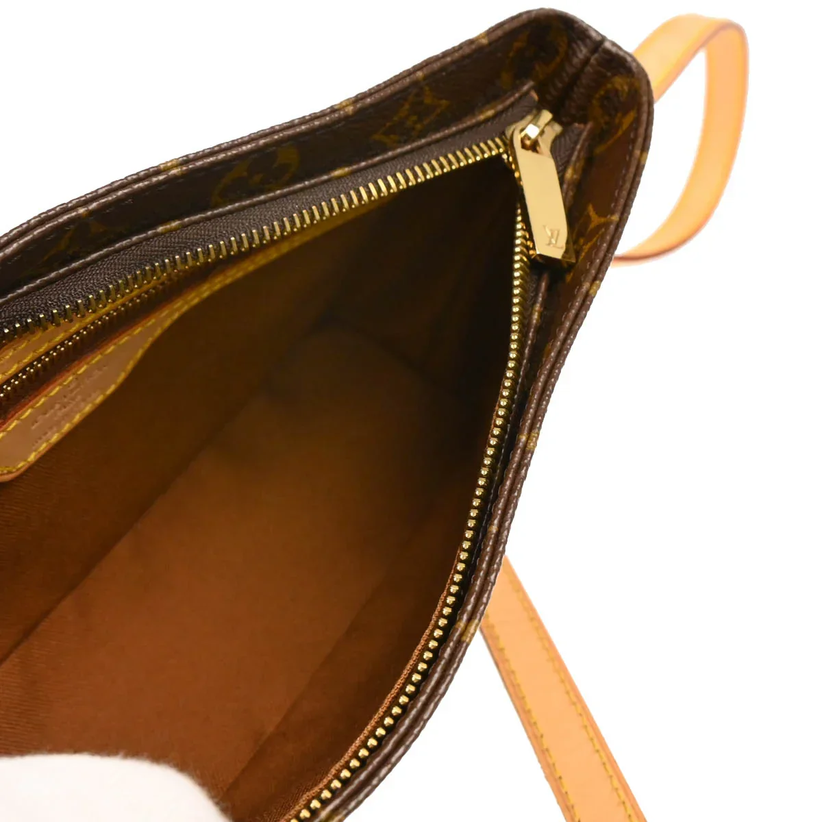Louis Vuitton 2004 Monogram Panda Trotteur Shoulder Bag M51241 - Image 4